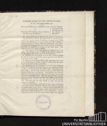 SUPREME COURT OF THE UNITED STATES.. No. 207. DECEMBER TERM, 1849.