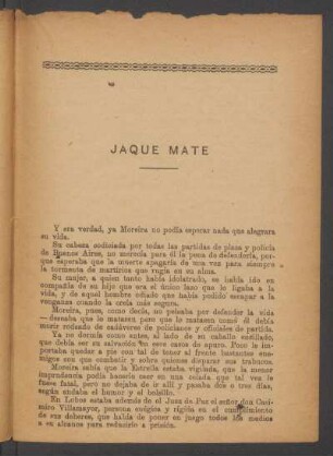 Jaque mate