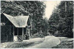 Chemnitz. Unterkunftshaus im Zeisigwald