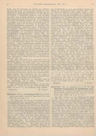 80-81 [Rezension] Bauerfeind, Fr. Chr., Das altkirchliche Perikopensystem der abendländischen Kirche