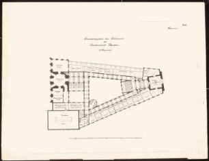 Erweiterung des Alten Rathauses, Potsdam: Grundriss 3.OG