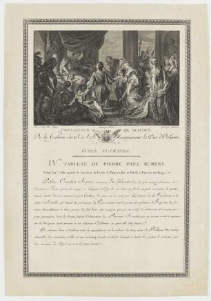 Die Enthaltsamkeit des Scipio (Galerie de SAS Monsigneur le Duc d'Orleans)