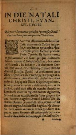 Orthodoza Enarratio Evangeliorvm, Qvae Diebvs Dominicis Et Sanctorum Festis in Ecclesia Dei explicantur. 1, Complectens Evangelia a Festo Nativitatis Domini Nostri Iesu Christi, vsq[ue] ad Festum Paschatis