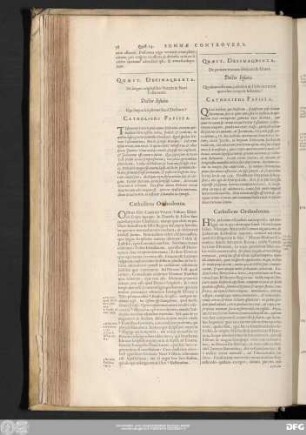 Quaest. Decimaquarta. De linguis originalibus Veteris & Novi Testamenti.