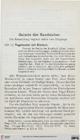 Galerie der Kandelaber