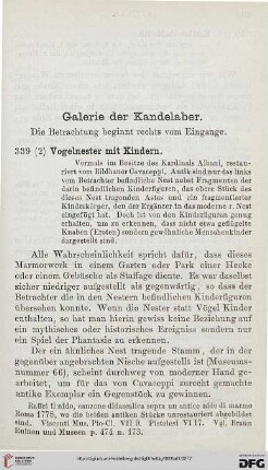 Galerie der Kandelaber