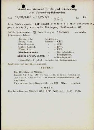 Scholder, Luise