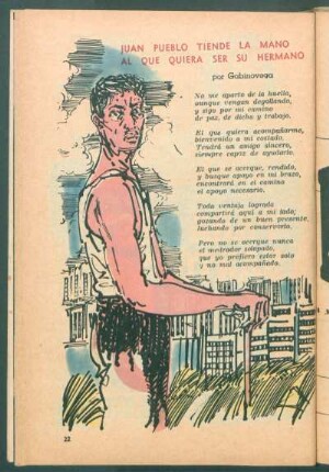 Juan Pueblo tiende la mano al que quiera ser su hermano