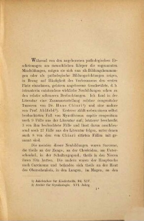 Einige seltenere Neubildungen an Kopf und Gesicht : Inaug.-Diss. (Mit einer lithographirten Tafel.)