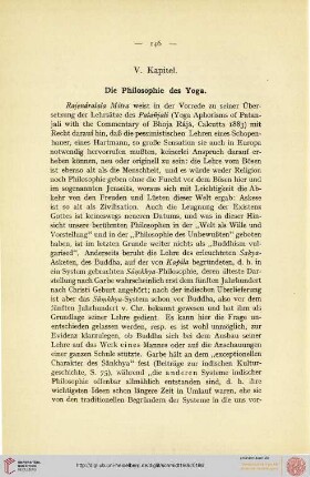 Die Philosophie des Yoga