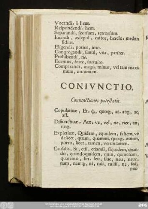 Coniunctio.