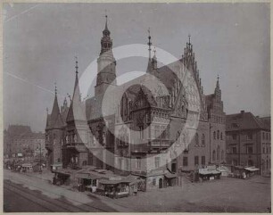 Rathaus Breslau von SO