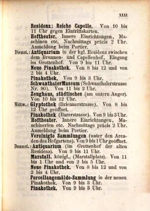 München im Jahre 1862 : neuestes Taschenbuch für Fremde und Einheimische