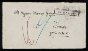 Brief von Jacob Grimm an Herman Grimm
