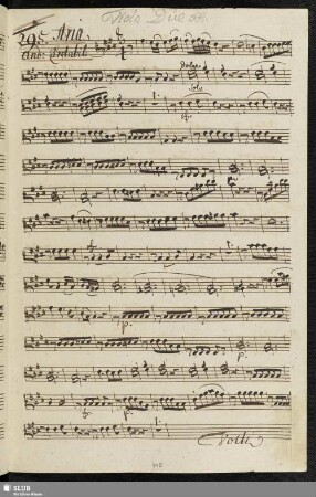 295. Aria: Il contadino geloso / Naumann, J. G.