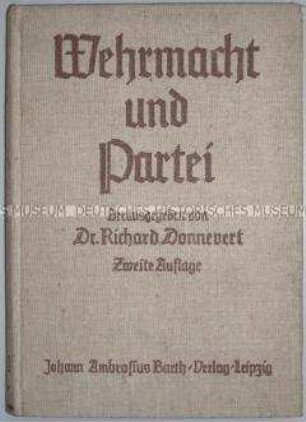 Propagandaschrift über das Verhältnis von Wehrmacht und NSDAP