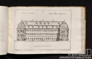 No. 4. A.B. par la longitude. Profil die Länge durch A.B.