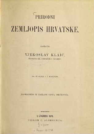 Prirodni zemljopis Hrvatske
