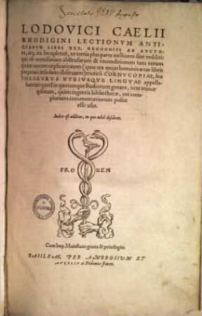 Lectionum antiquarum libri XXX