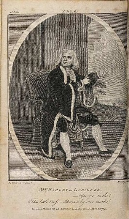 Zara : A Tragedy ; Adapted For Theatrical Representation, As Performed At The Theatres-Royal, Drury-Lane And Covent-Garden ...