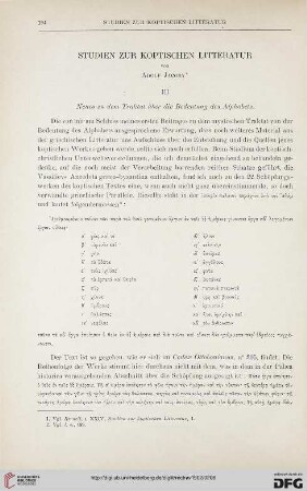 24: Studien zur koptischen Litteratur, [2]