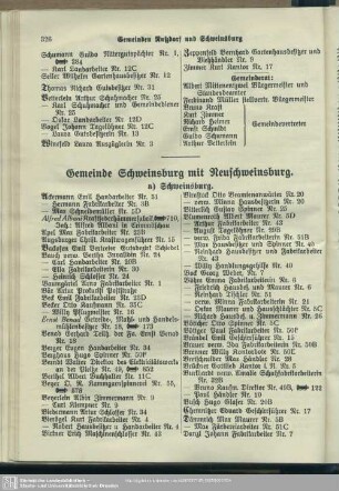 Gemeinde Schweinsburg mit Neuschweinsburg