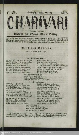 Berliner Poesien