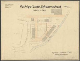 Kreis Siegen-Stadt, Gemarkung Siegen Flur H, Pachtgelände Schemmscheid