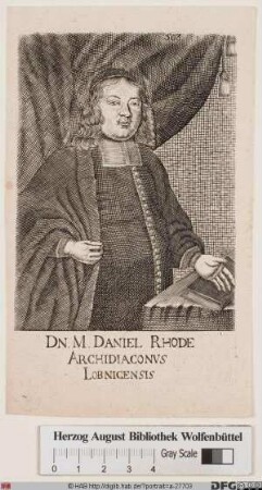 Bildnis Daniel Rhode
