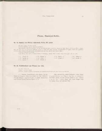 Pirano, Munizipal-Archiv.