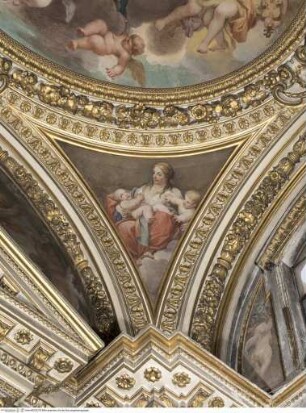 Leben und Verherrlichung der Heiligen Rosa von Lima, Personifikation der Caritas