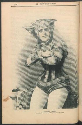 [Retrato de la] Compañía Tomba - María Sacchero en el Pippo de la Mascotta.