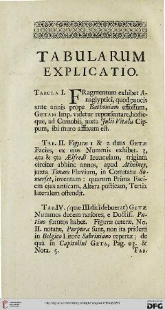 Tabularum explicatio
