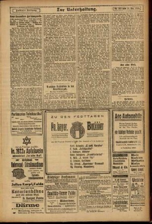 Zweite Ausgabe vom Donnerstag, den 25. Dezember 1924.