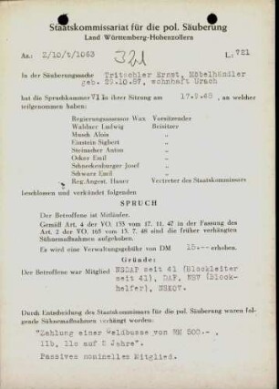 Tritschler, Ernst