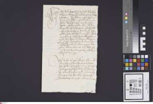 Babenhausen: Gültbrief der Präsenz Babenhausen
