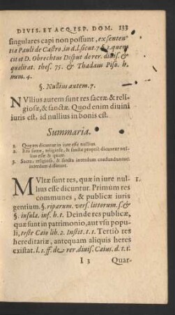§. Nullius autem. 7.