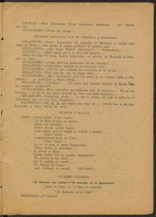 Cuadro cuarto - "El demonio con faldas" -- "El demonio de la ignorancia"