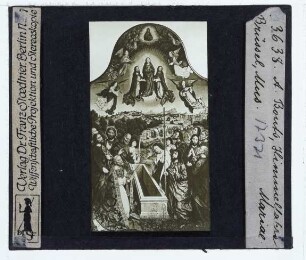 Bouts, Triptychon der Himmelfahrt Mariae (Brüssel, KMSK 574) : Mitteltafel