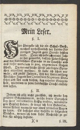 Mein Leser