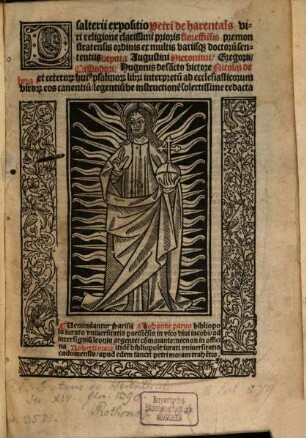 Psalterii expositio