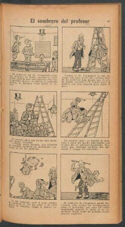 El sombrero del profesor - [Cómic]