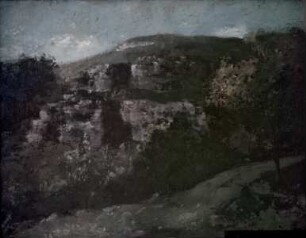Die Felsen von Ornans