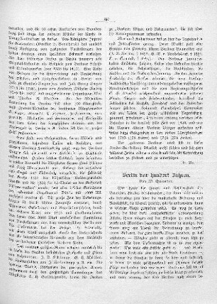 Berlin vor hundert Jahren