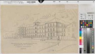 Arnsberg, Amtsgericht, Gerichtsgefängnis und Dienstwohnung des Landesgerichtspräsidenten, Schaubild