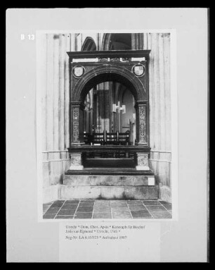 Kenotaph für Bischof Joris van Egmond