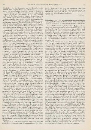 258-260 [Rezension] Cholewiński, Alfred, Heiligkeitsgesetz und Deuteronomium