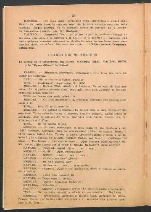 Cuadro décimo tercero