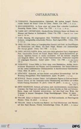 Ostasiatika (Nr. 74-89)