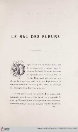 Le Bal des Fleurs